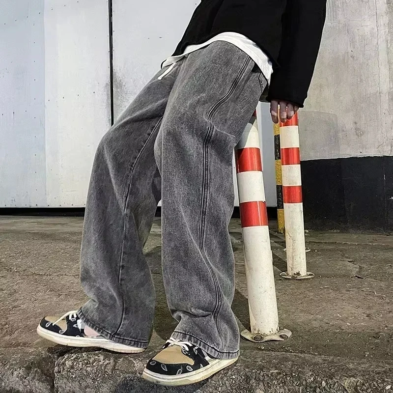 2026 Nova Calça Jeans Streetwe - Streetwear Brand Jeans avaliação e preço