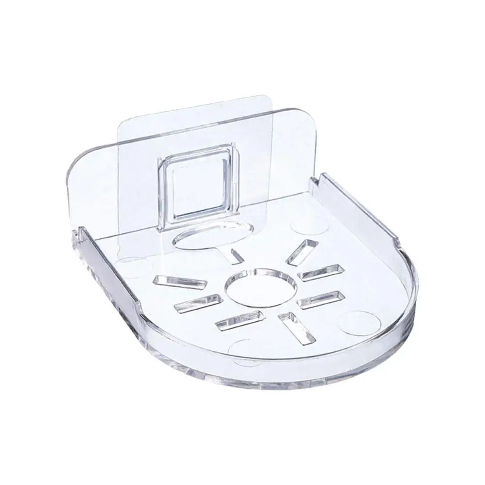 Suporte de câmera de vigilância montado na parede, rack sem unhas, monitor acrílico universal rastreios, sem cola, sem soco, A3E7, 1pc