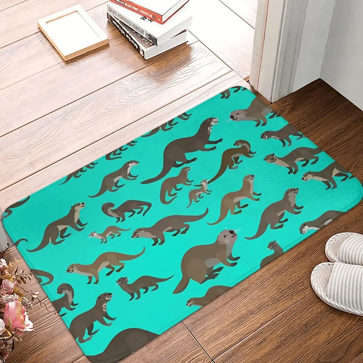 Non-slip Rug Doormat Kitchen Mat Know Your Otters Hallway Carpet Welcome Decor