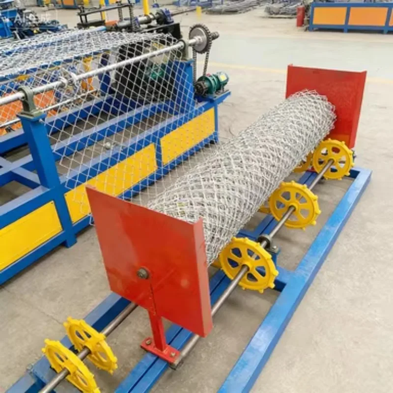 Fully Automatic Chain Link Fence Manufacturing Line For Airport Security Enclosure Industrial Perimeter Guard Infrastructure