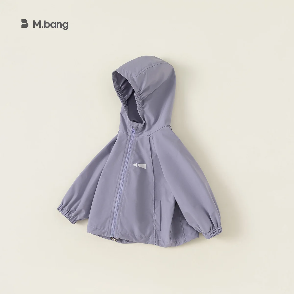 Baby Girl Top 2024 Clothing Coat Boy Three Prevention Spring and Autumn Girl Purple Hooded Casual Spring Coat Cardigan Coat