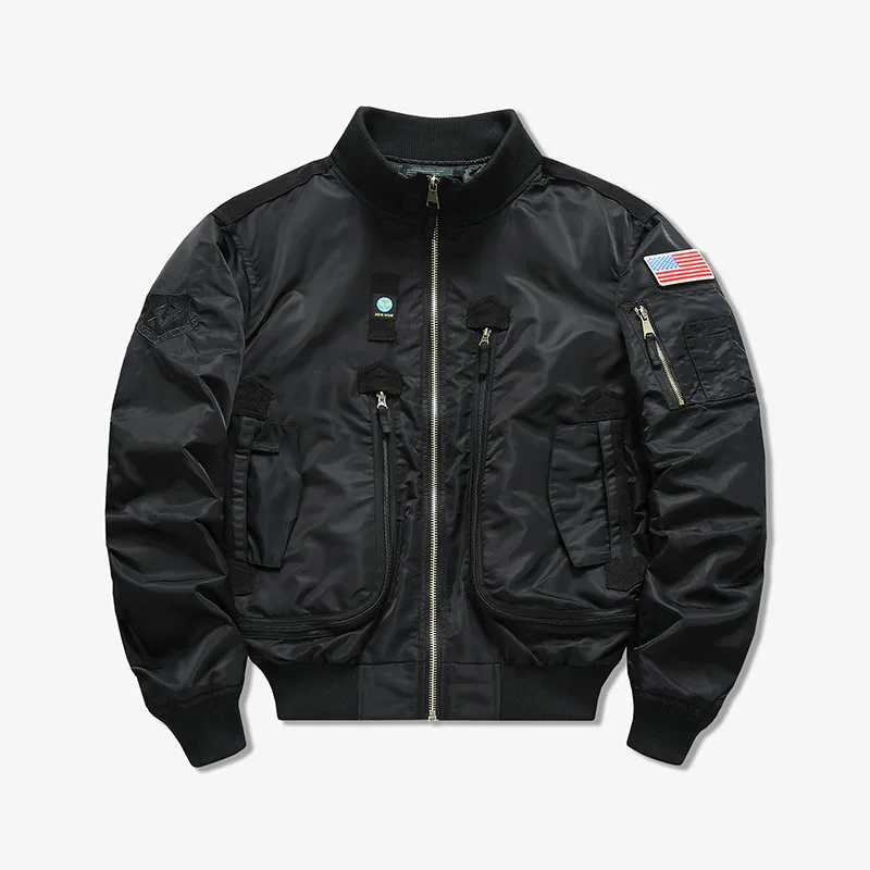 Men's Coat Spring/Autumn Baseball-Style Clothing. 2026 New Model Pilot Jacket. Korean Version Trendy Workwear Casual Jacket.