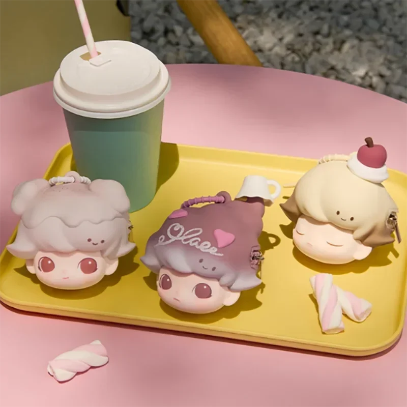 

POP MART DIMOO CRUSH ON COFFEE чехол для наушников серии слепая коробка Guess Bag Mystery Box игрушки куклы милые аниме фигурки украшения подарок