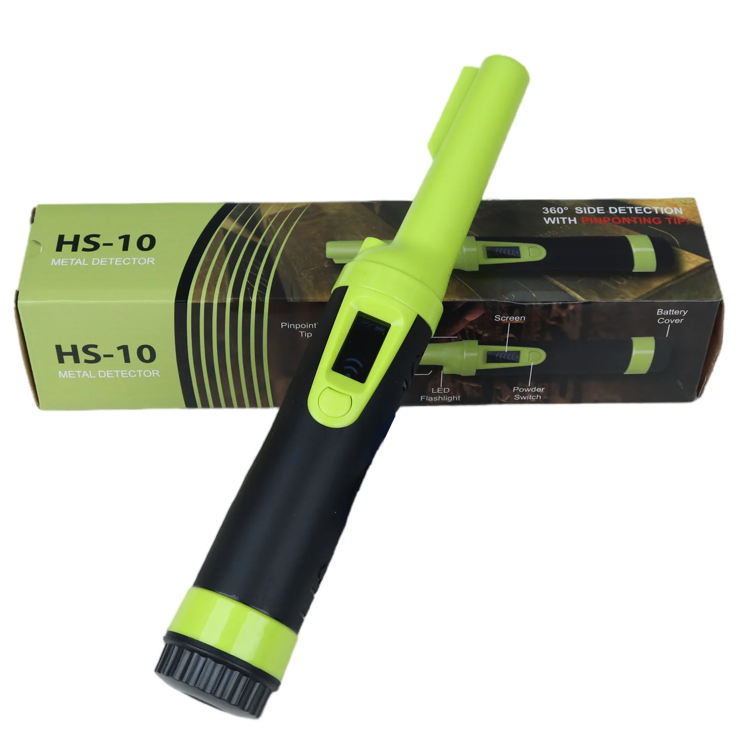 Waterproof Detector Outdoor High-precision Metal Positioning Rod HS-10