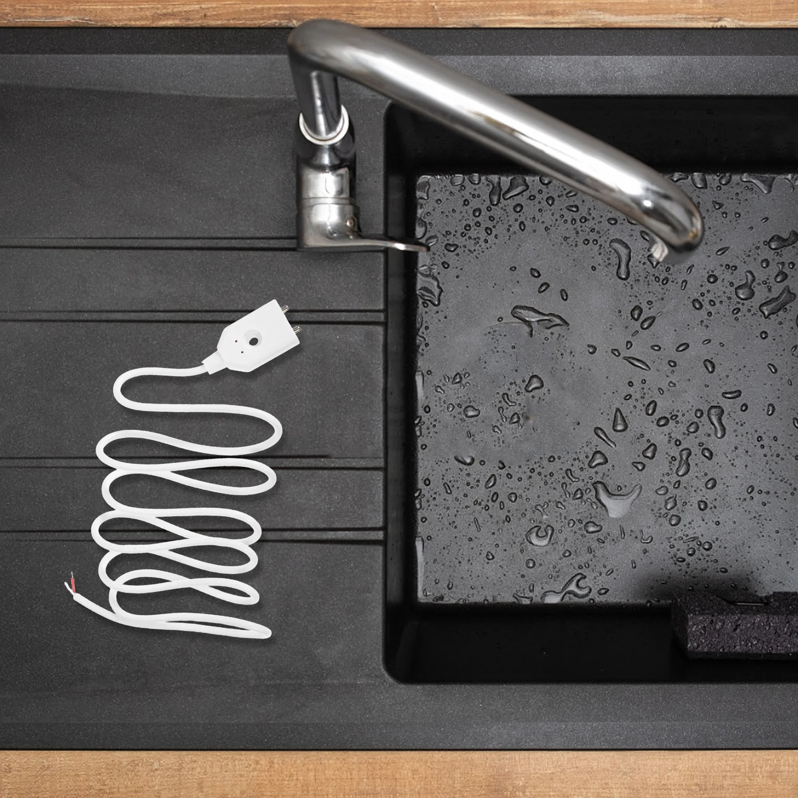 

Water Leak Kit Nb Water Immersion Sensor High Sensitivity Easy Installation for Home Office Sump Pump Alarm Urine Leak