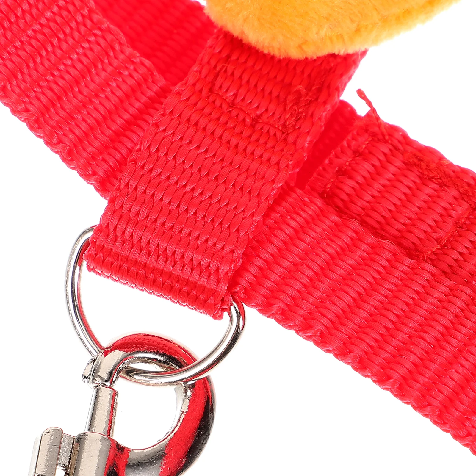 

1 set Pet Leash Harness Small Animal Leashes Adjustable Rabbit Traction Vest Breathable Supplies For Cat Dog L Size Orange