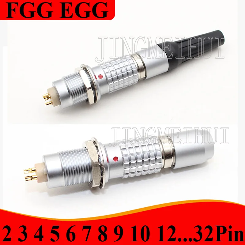 FGG EGG Connector 00B 0B 1B 2B  2 3 4 5 6 7 8 9 10 12 14 16 18 19 26 32 Pin Push Pull Plug Socket Alexa Treradek Camera