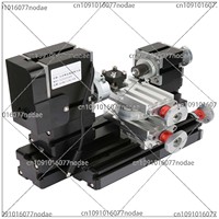 60W Mini Metal Rotating Lathe 12000RPM Motor for Wood Metal Glass Plastic Machining TZ20002MR