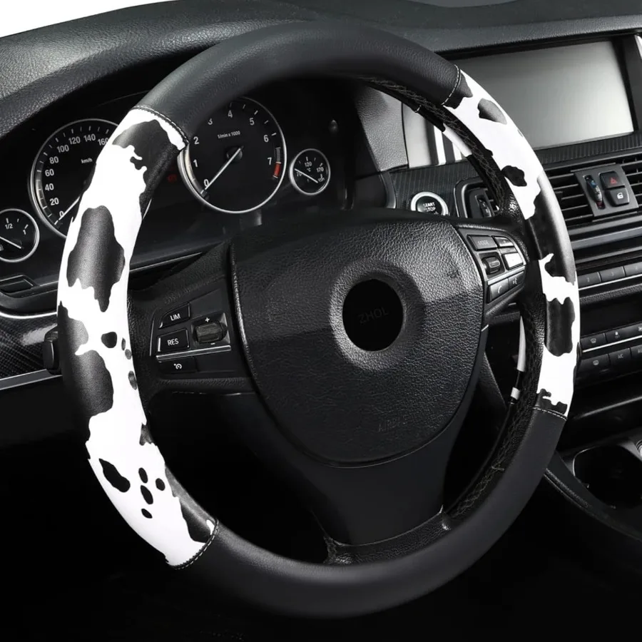 Cow Print Steering …