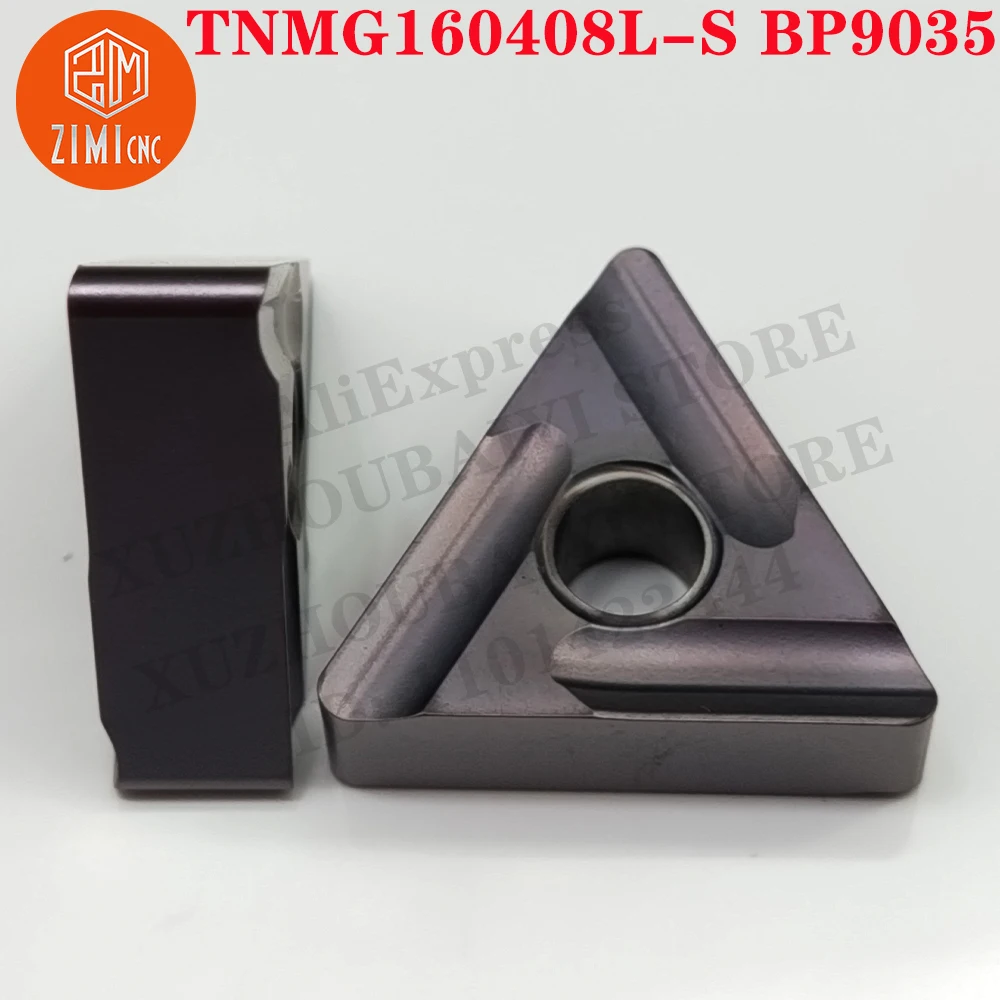 TNMG160408L-S BP9035 TNMG160408L-S Carbide Inserts Turning Tools CNC Cutter Lathe tools metal lathe mechanical Cutting Tool TNMG