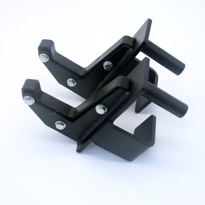 Powder-Coated J-Cups Barbell Holder Power Cage Attachment
