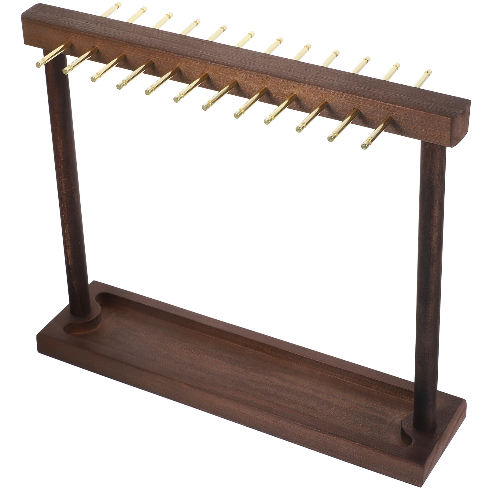

Jewelry Organizer Necklace Necklaceholder Organizer Holder Earrings Rack Wooden Alloy Display Storage Hanger Bracelets Watches