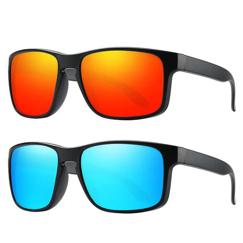 

Hot selling：2025 Factory Wholesale Logo Sport Sunglasses Outdoor Cycling Sport Square Polarized Sunglasses