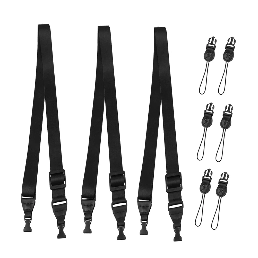 

3Pcs Adjustable Shoulder Strap Replacement Soft Wide Crossbody Bag Strap Extender for Laptop Messenger Travel Outdoor