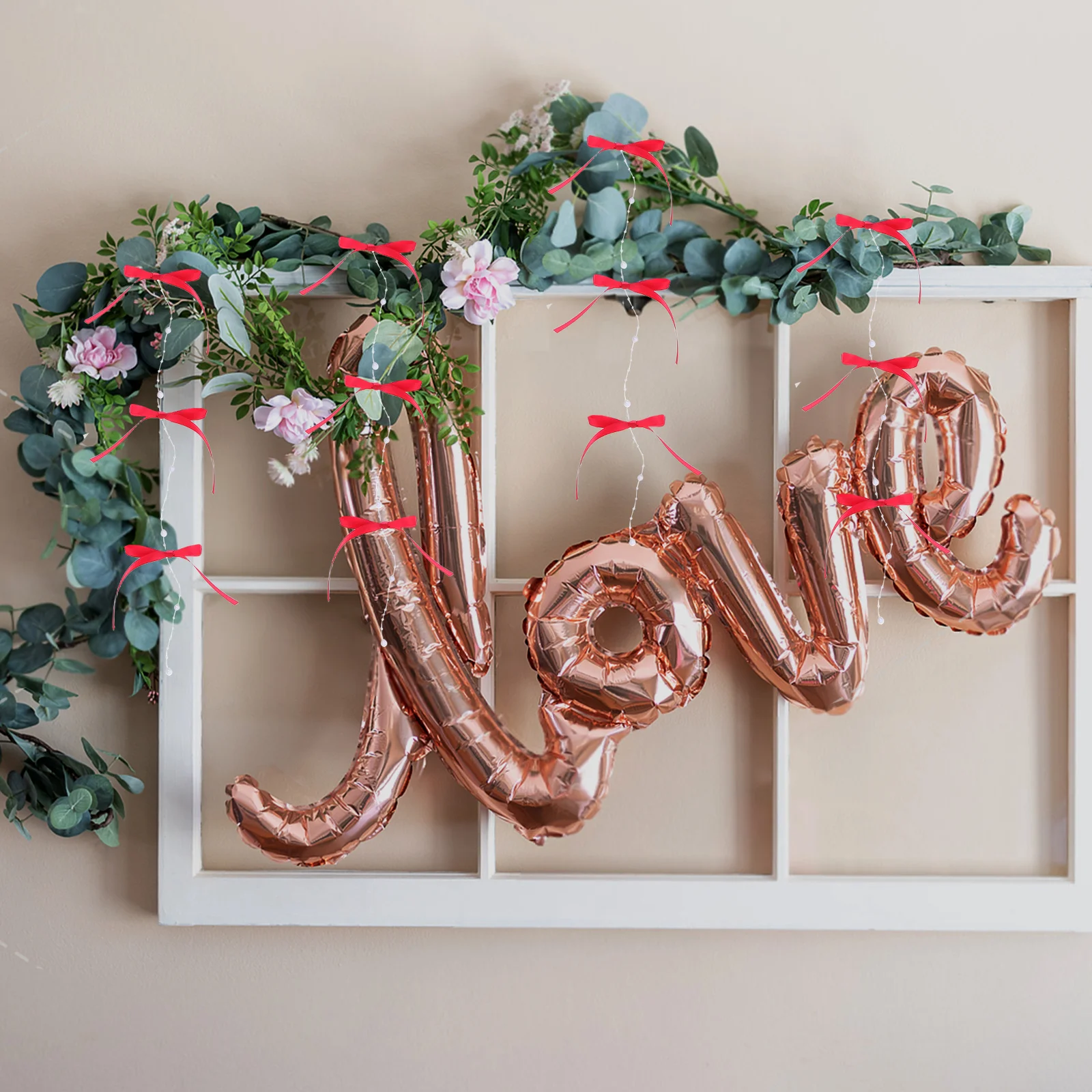 ستارة باب مطرزة بتصميم سلسلة القوس الأحمر لنافذة المدخل ديكور معلق لغرفة المعيشة والزفاف ستارة خرز معلقة #6