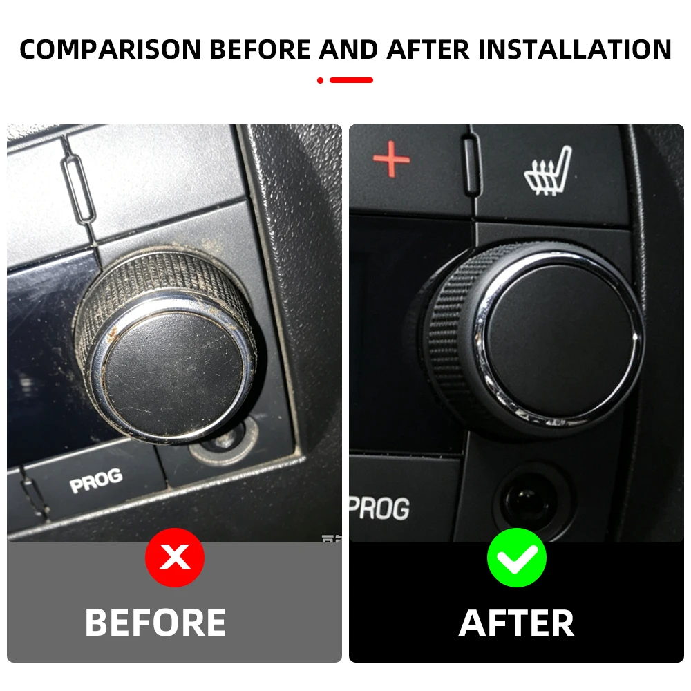 Car Rear Radio Audio Volume Control Knob for Chevrolet Silverado Tahoe GMC Acadia Sierra Yukon 2007-2013 Replacement Accessories