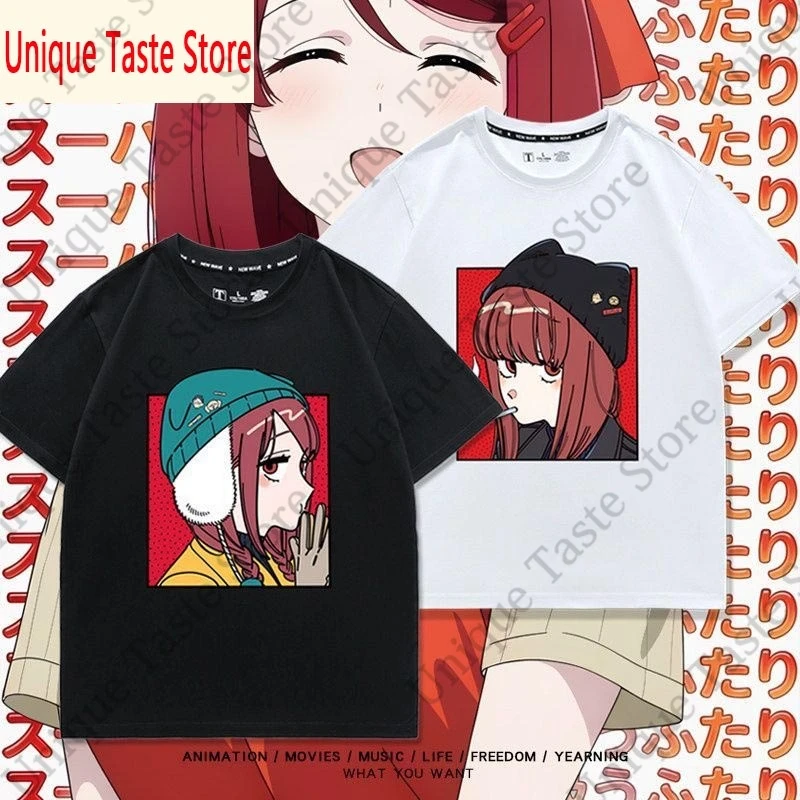 ‌Smoking Behind The Supermarket With You T Shirt Yamada Cartoon Print ‌T-shirt Men Women Comfortable Cotton Short Sleeve Tee Top