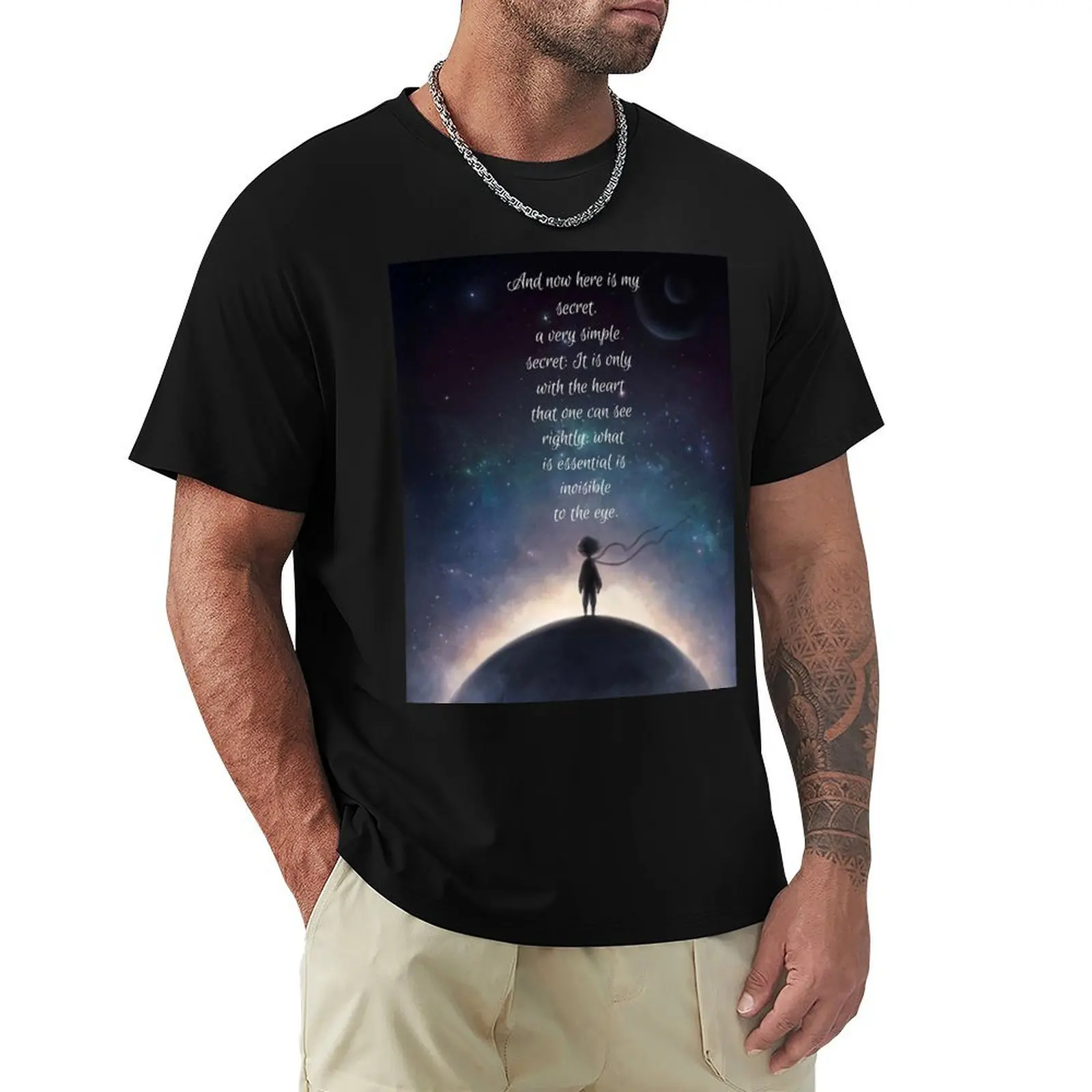 

The Little Prince T-Shirt graphics T-shirts man mens plain t shirts