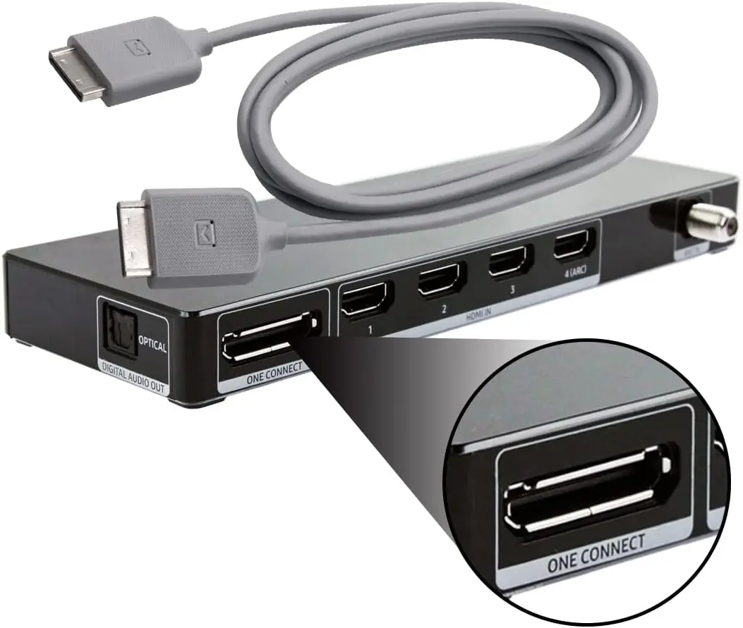 НОВЫЙ BN39-02209A Один соединительный кабель, совместимый с телевизором Samsung UN49KS8000FXZA UN49KS8000FXZC Мини-кабель UN49KS8500FXZA UN49KS8500FXZC