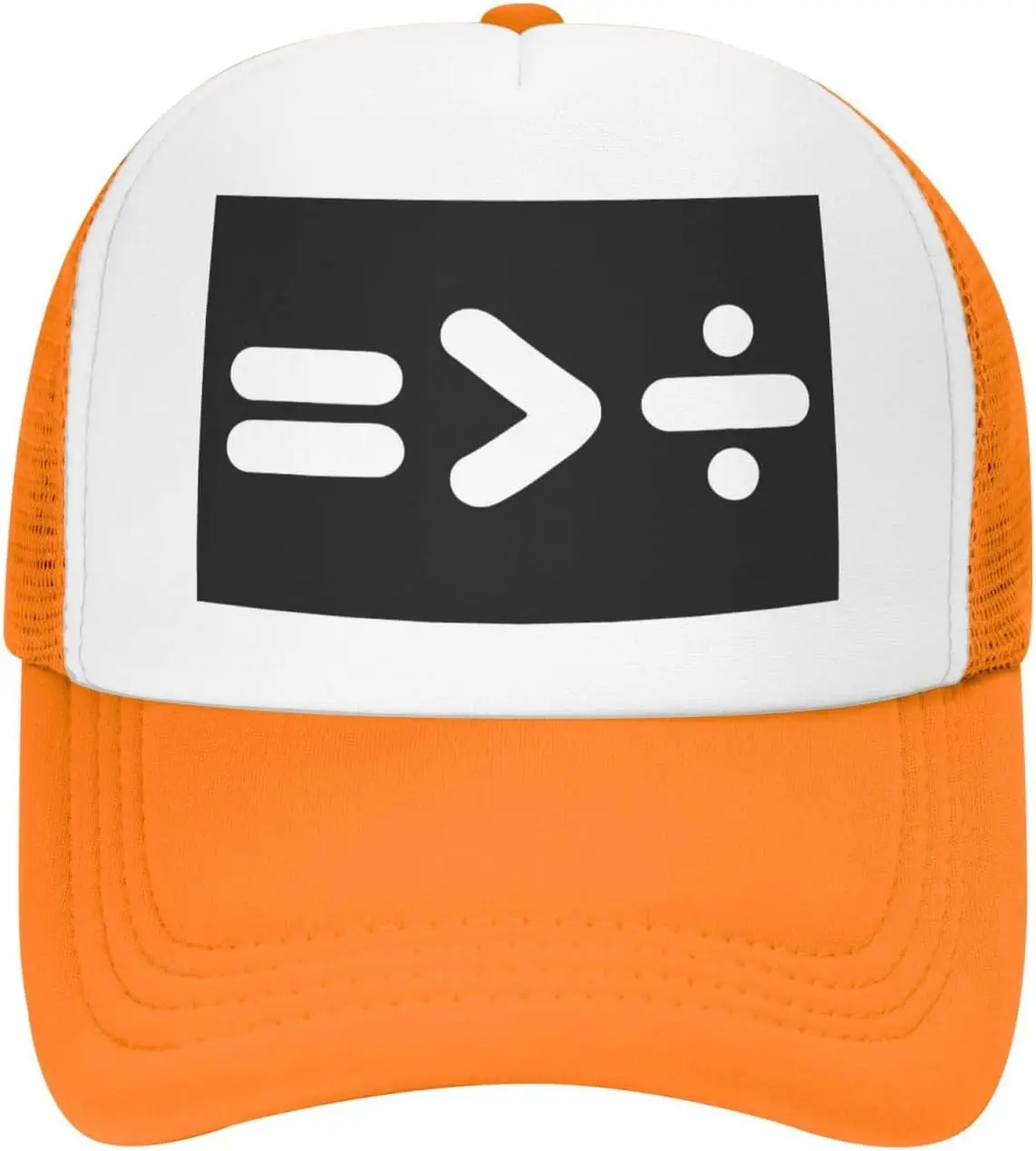 Equality-Is-Greater-Than-Division-Trucker-Hat-Adjustable-Mesh-Snapback-Cap-Unisex-Outdoor-Baseball-Hat