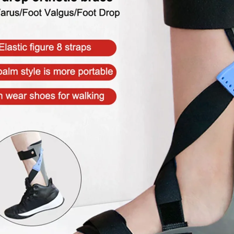 

Adjustable Elasticity Valgus Orthotics Stroke Hemiplegia Rehabilitation Shoes Foot Supports Foot Drop Orthotics Ankle Orthosis