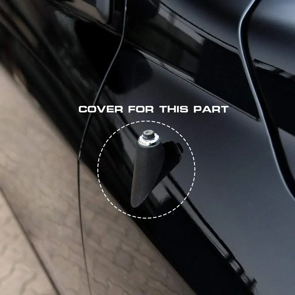 

Chrome Antenna Modeling Cover Trim Plastic Car Antenna Topper ABS Adapter Base for Dodge RAM 1500 2500 2011-2017