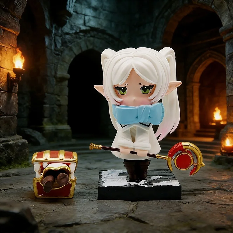 

Frieren: Beyond Journey's End Hot Anime Animation Peripheral Hand-made Model Figure Funeral Lillian Kawaii Desk Decor Toy Gifts