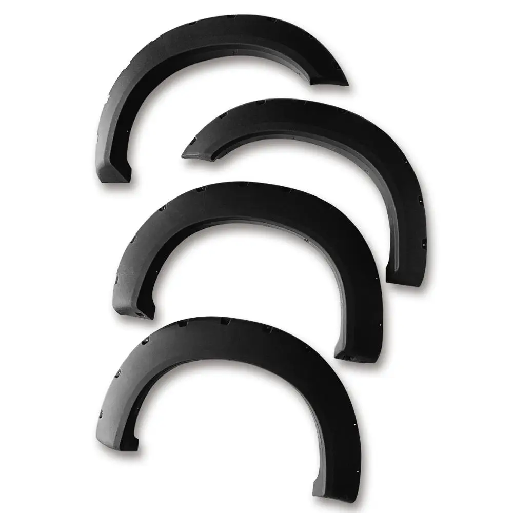 

FENDER FLARE FOR DODGE RAM 1500/2500/3500 Rough Texture Pocket Rivet Fender Flares