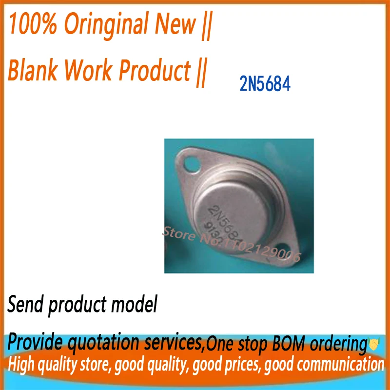 5PCS/LOT Original 2N5684 TO-3  Brand New Original