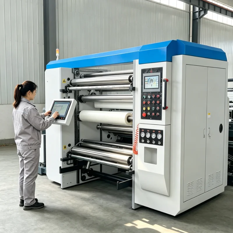 Customized Tape And Film Slitter Rewinder Automatic High Speed Industrial Cutter Machine Precision Heavy