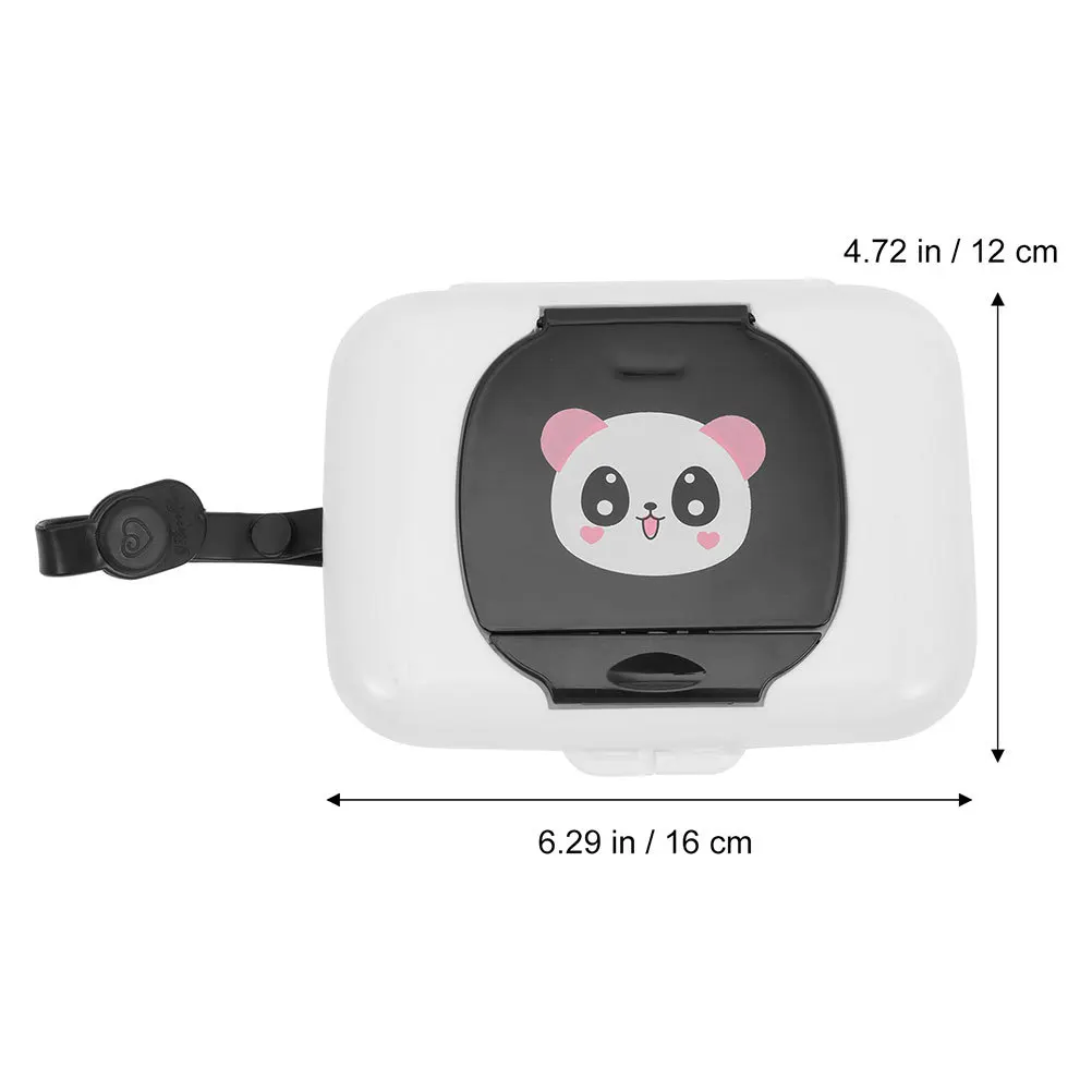 Estuche portátil para toallitas húmedas, soporte para toallitas de bebé recargable, cubierta a prueba de polvo, diseño compacto ligero para cochecito de viaje al aire libre, 2 uds.