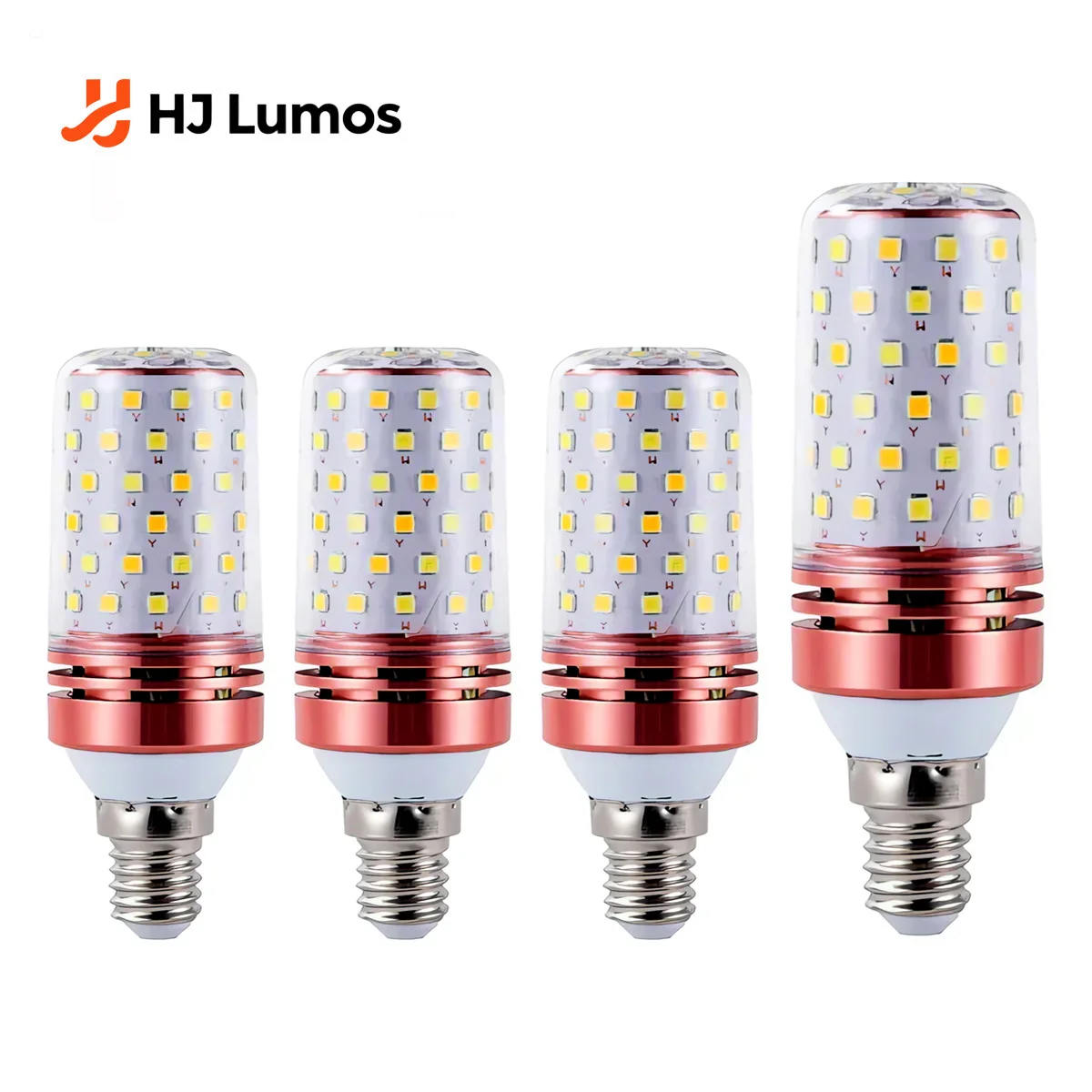 

4-Pack E14 LED Corn Light Bulb, 12W/16W, 220V, SMD2835, Warm White/Cool White/3CCT Selectable, Candle Shape Energy Saving Bulbs