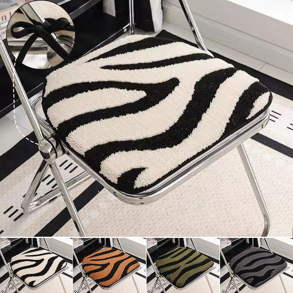 

Winter Luxury Thick Plush Sponge Seat Cushion-Horseshoe Shape,Washable,for Dining Chair Office Chair,Soft Comfortable Butt Pad