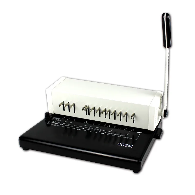 New products Plastic Comb A4 A5 B5 Binding machine spiral Hot Perfect binding machine For Office