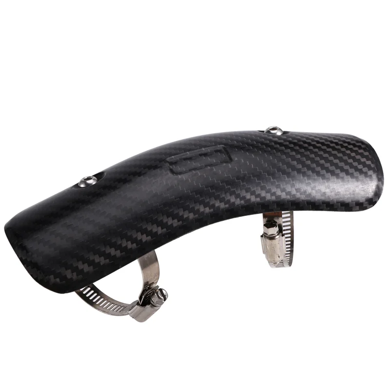 Silenziatore di scarico moto Collegamento centrale Protezione tubo di collegamento Protezione scudo termico Protezione per Kawasaki Honda