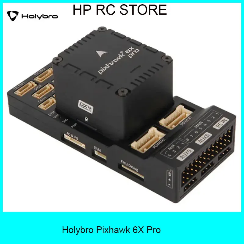

Holybro Pixhawk 6X Pro H753 Flight Controller - PM02D Base, High Reliability for Industrial Commercial Drone UAV Navigation