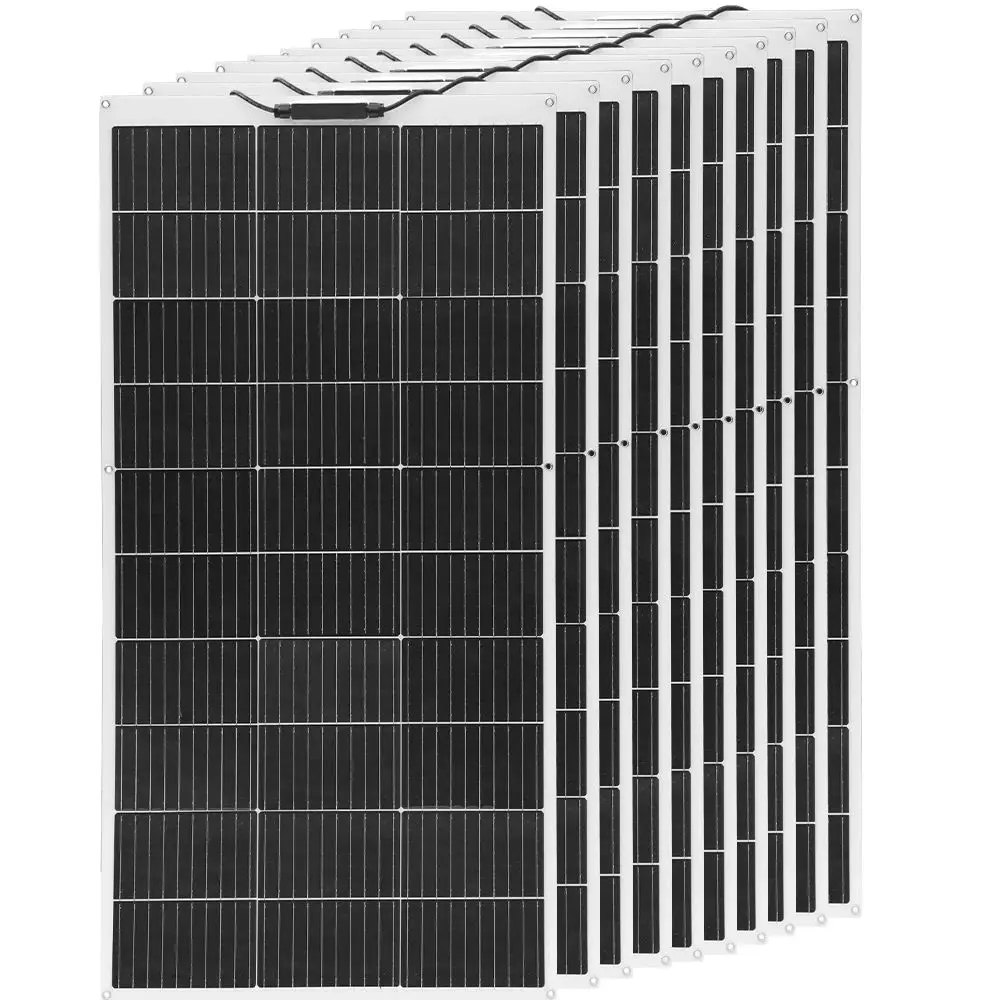 

XINPUGUANG flexible solar panel battery charger 100w 200w 400W 12v Monocrystalline silicon Panel Solar kit 16.5V 100W - 1000W