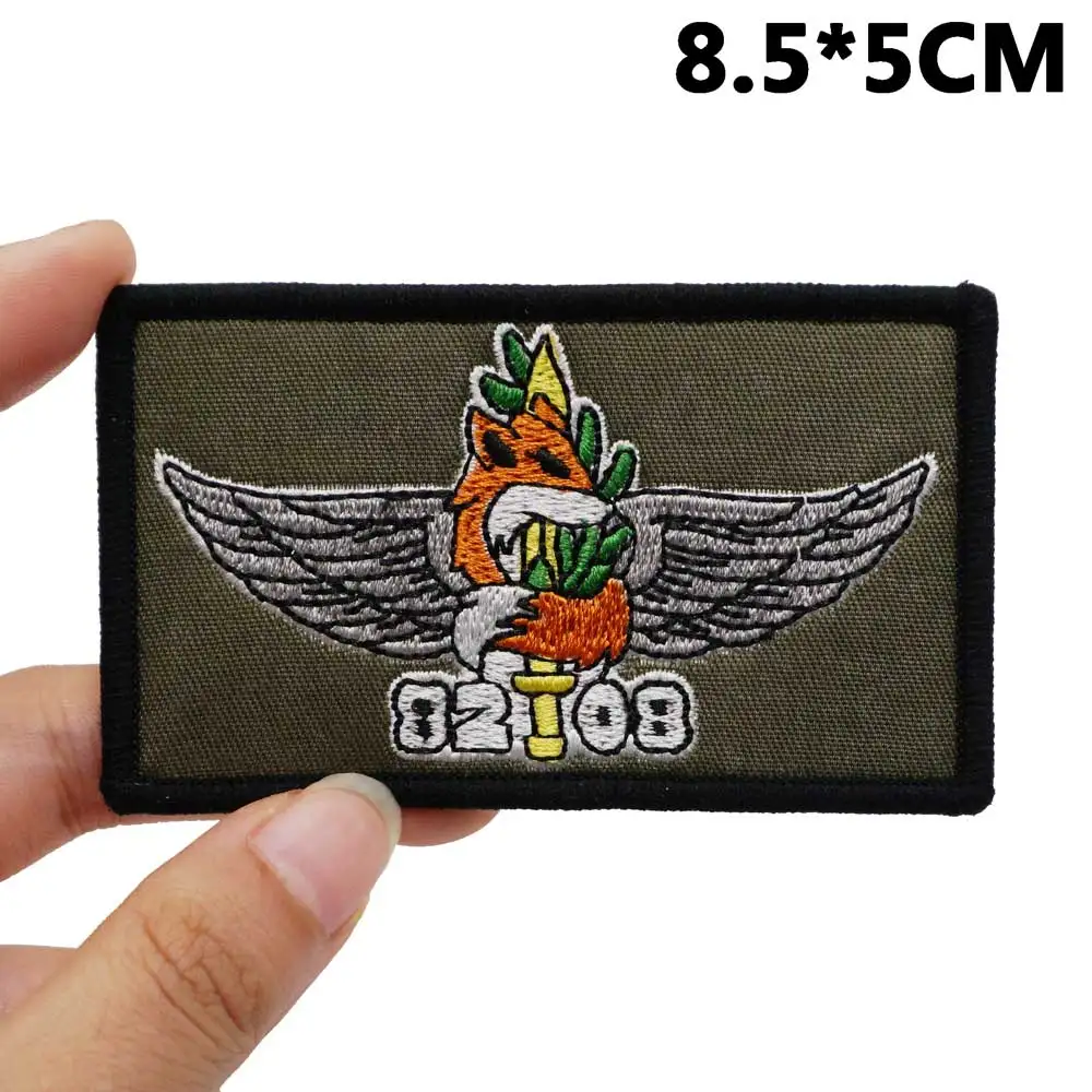 israeli Tactical Embroidery Patches with Hook and Loop Backing for Backpacks Clothing military Accessories