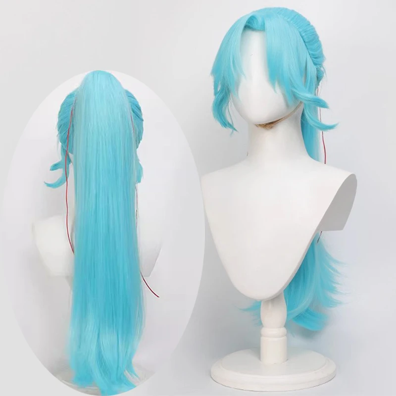 

Парик аниме Honor of Kings Allain, парик для косплея, кожа белого волка, мужской синтетический парик с челкой, аниме-игра, косплей, вечерние