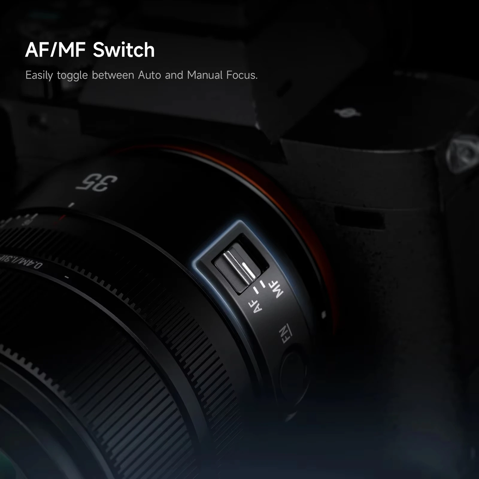 Brightin Star AF 35mm F1.8 Full Frame Fixed Focus Camera Lens