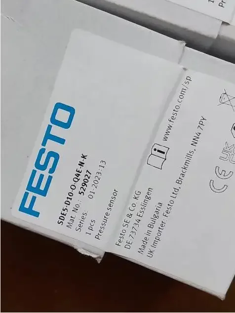 Sensor de presión 529027   SDE5-D10-O-Q4E-N-K