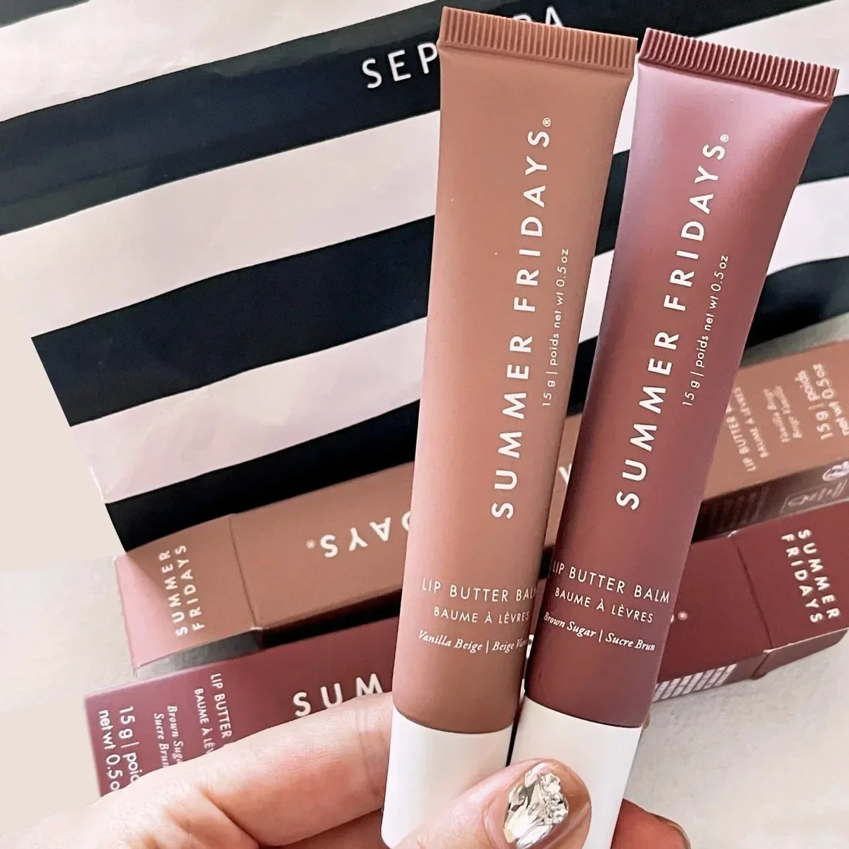 NIS موضة الصيف الجمعة بلسم الشفاه ملمع الشفاه الصغير مجموعة جديدة ترطيب شفافة ناعمة أنبوب مرآة أحمر الشفاه ماكياج الشفاه #1