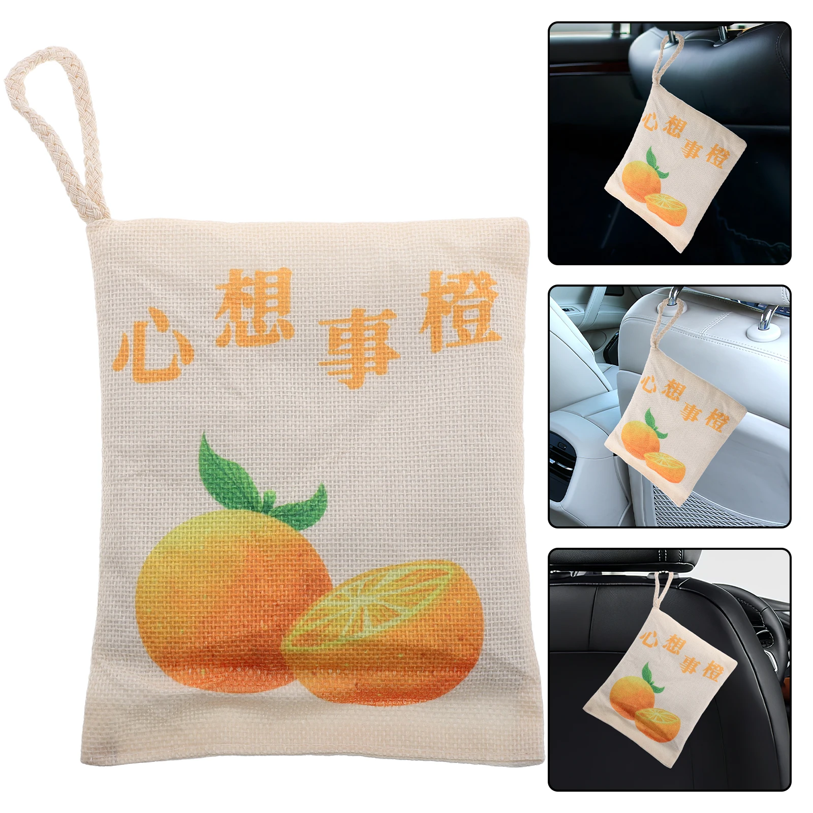 

Bamboo Charcoal Bag for Car Air Purifier Nano Mineral Crystal Smell Neutralizer