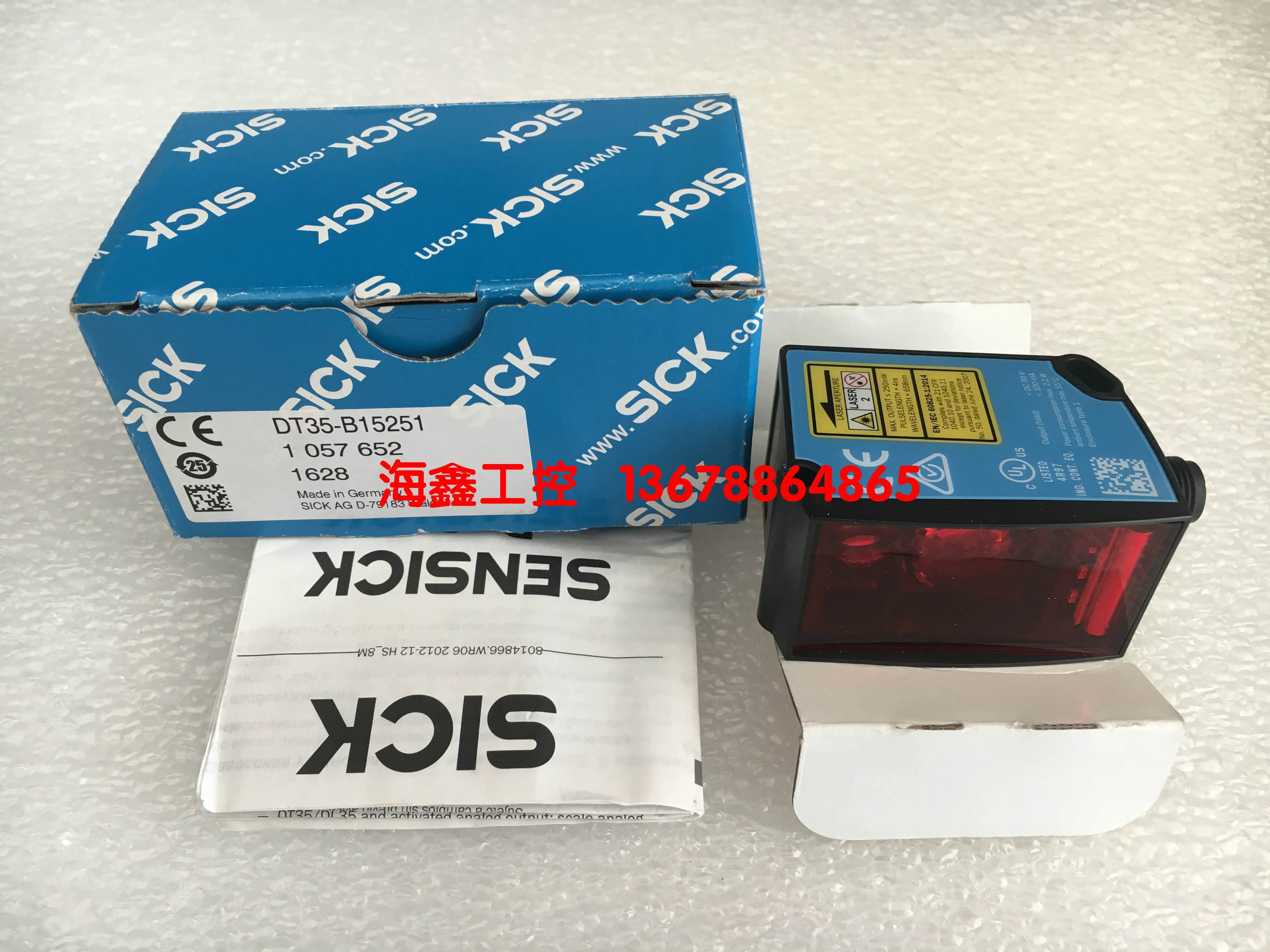 

2025.6 DT35-B15251 SICK photoelectric sensor 1057652 original genuine