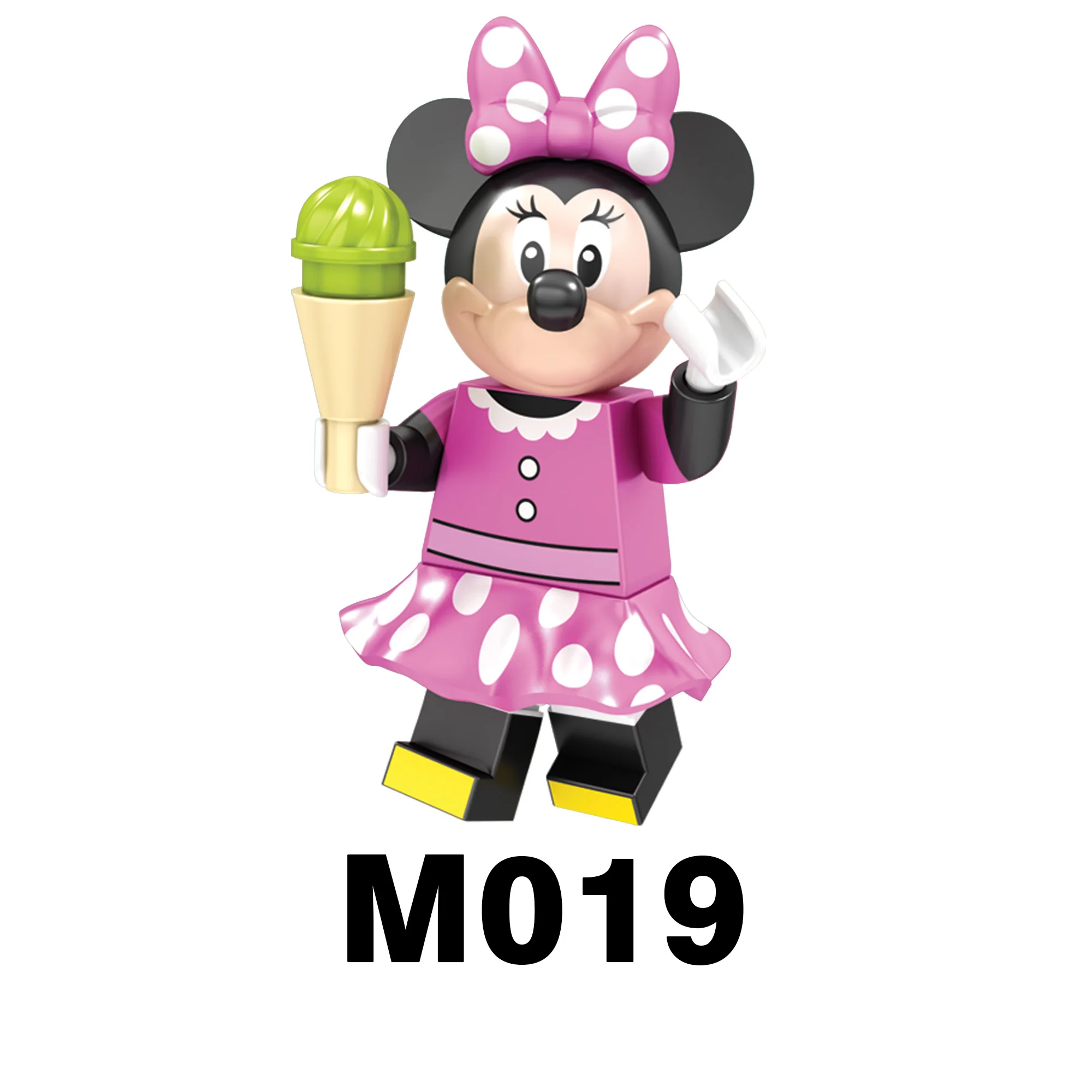 Figurines de blocs de construction Disney M1003, comprend Mickey Mouse, Minnie Mouse, Donald Duck, Daisy Duck, Goofy, cadeau créatif de collection