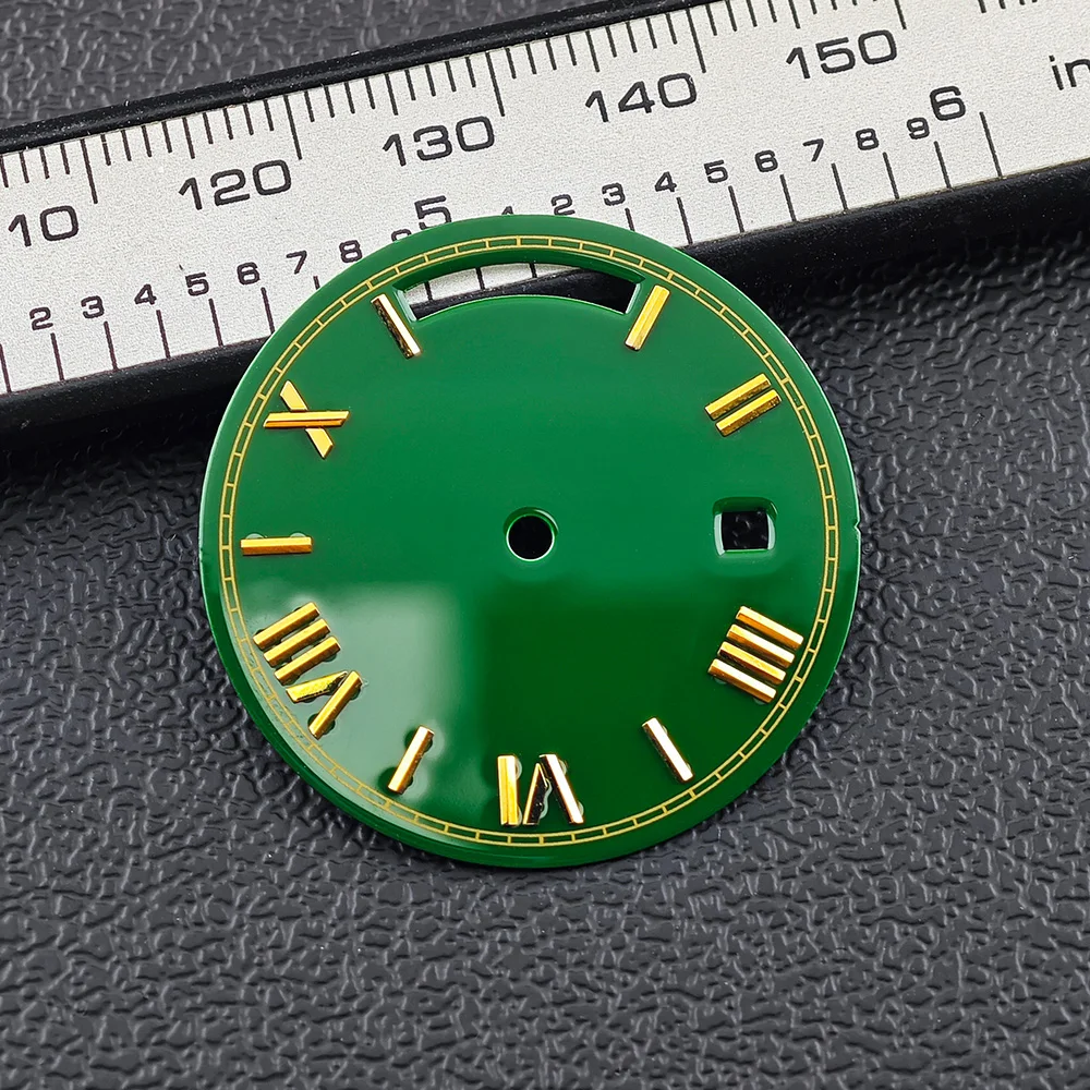 31.1MM Diameter Green/Blue/Gold/white/black Watch Dial for M8285 Movement Watch Accessories accessories  sun pattern dial