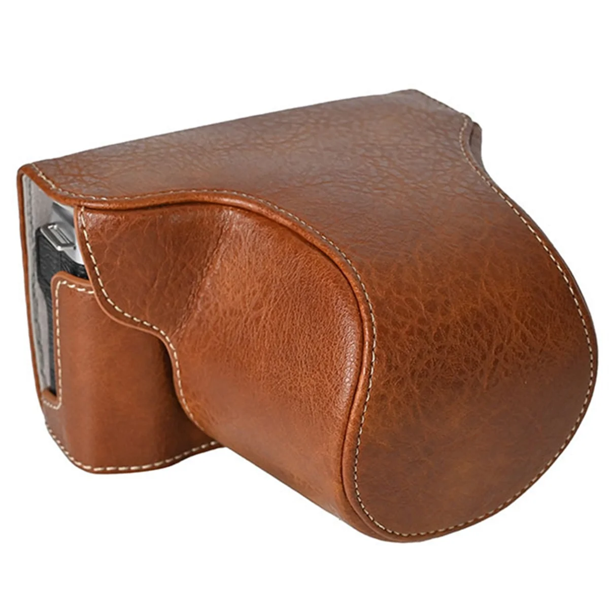 For Fujifilm X-M5 Synthetic Leather Camera Base Body Cover Kit Case Protector 15-45mm F/3.5-5.6 Can Be Disassembled B-BtLife