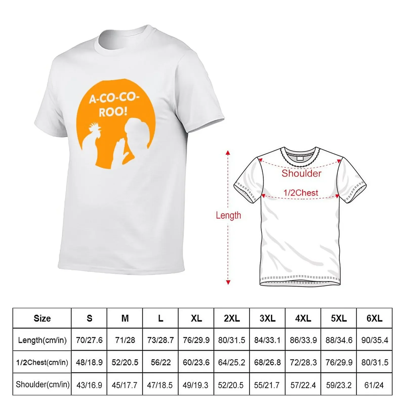 A-co-co-roo - Conan O'Brien T-Shirt man clothes anime clothes mens graphic t-shirts anime