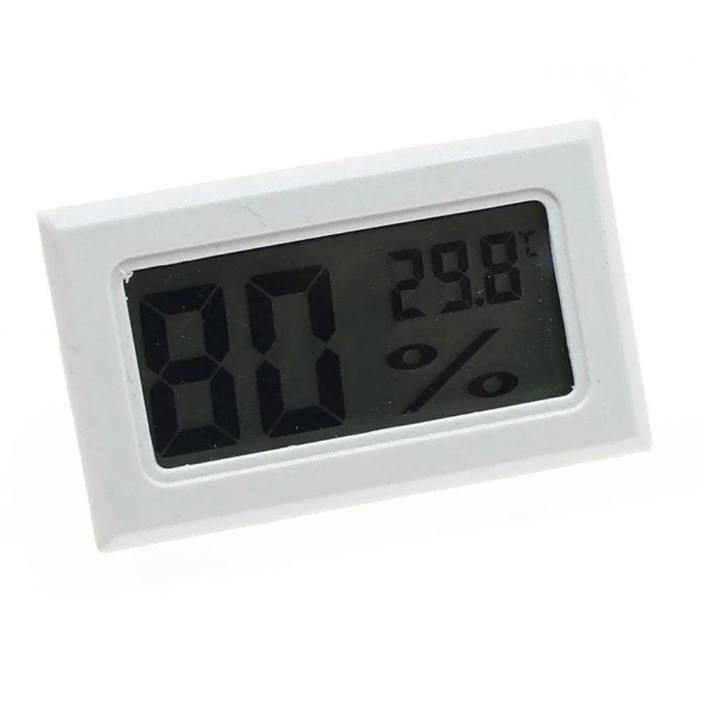 LCD Hygrometer Humidity Meter Tester Fast Response High Accuracy Portable Size Perfect for Incubators Reptile Tanks