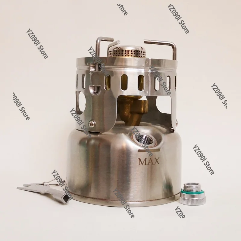 Outdoor Camping Stove, Self Pressurizing Fuel Tank Design, Built-in Easy Cleaning Structure